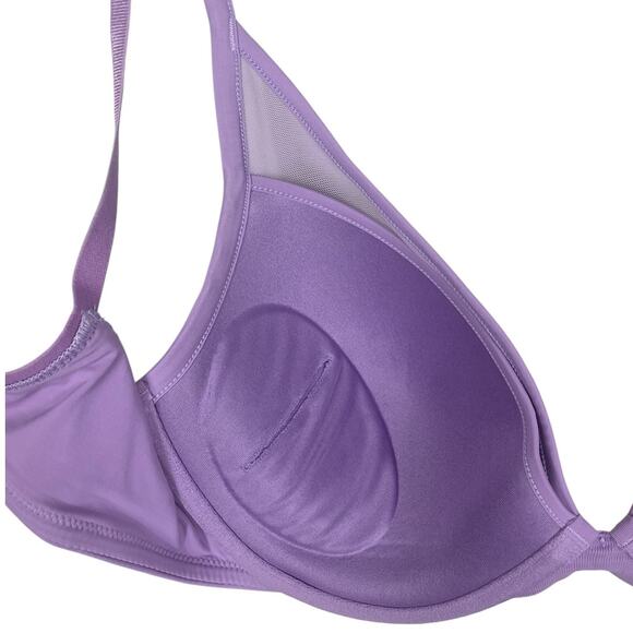 ThirdLove 24/7 Classic Uplift Plunge Bra Pastel Lilac Size 32D1/2 - Picture 9 of 14